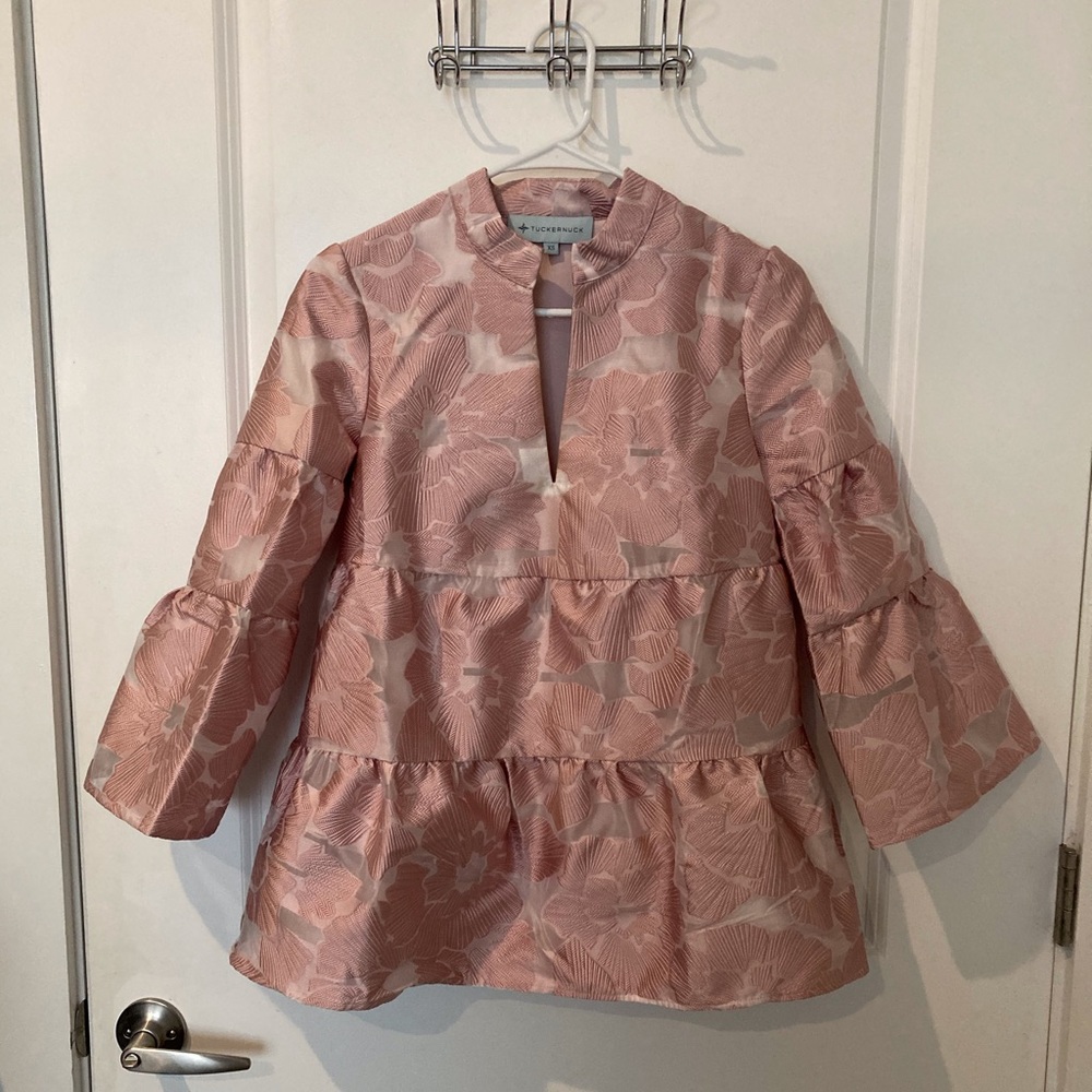 Tuckernuck Jacquard Tunic Top